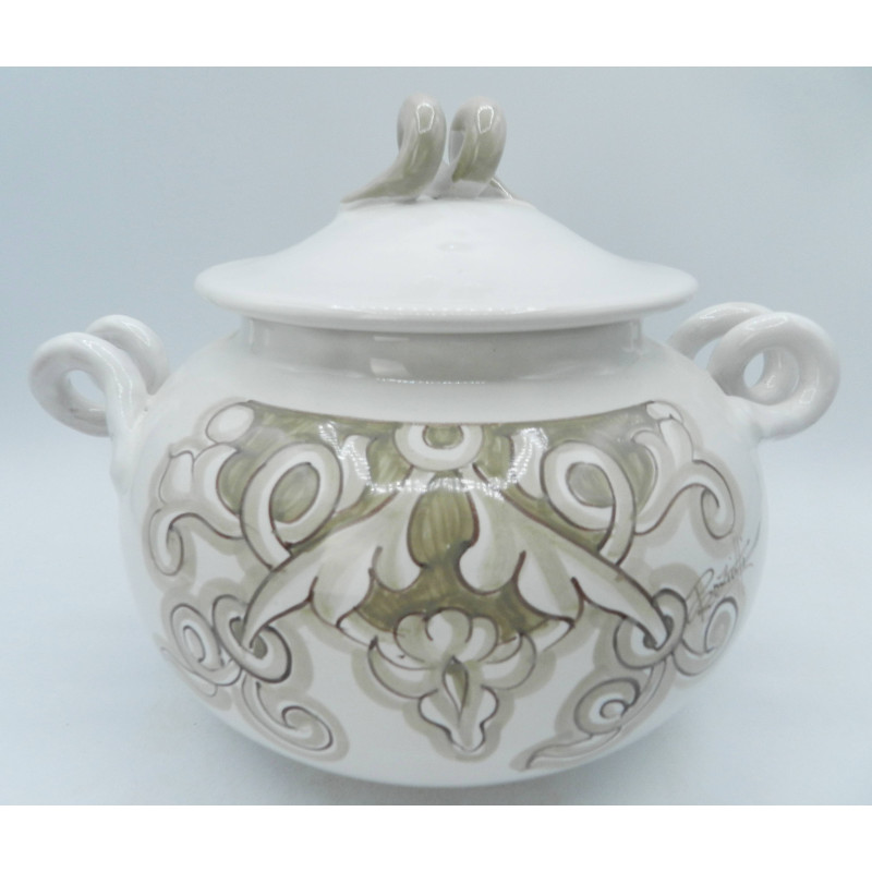 Cookie jar with snake handles