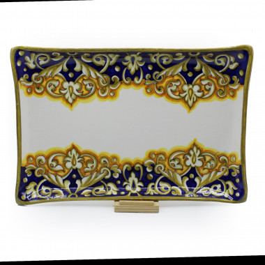 Vassoio onda rettangolare