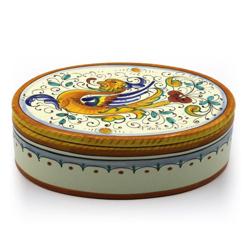 Scatola ovale Piatta