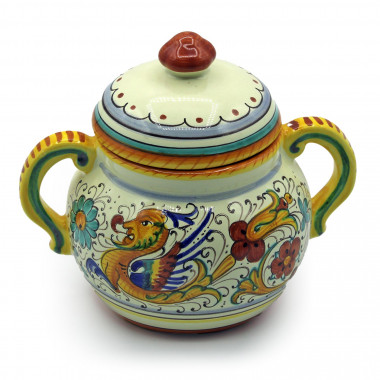 Sugar bowl with handles